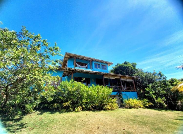 Espelho Bahia Blue House Bed & Breakfast Praia do Espelho Bagian luar foto