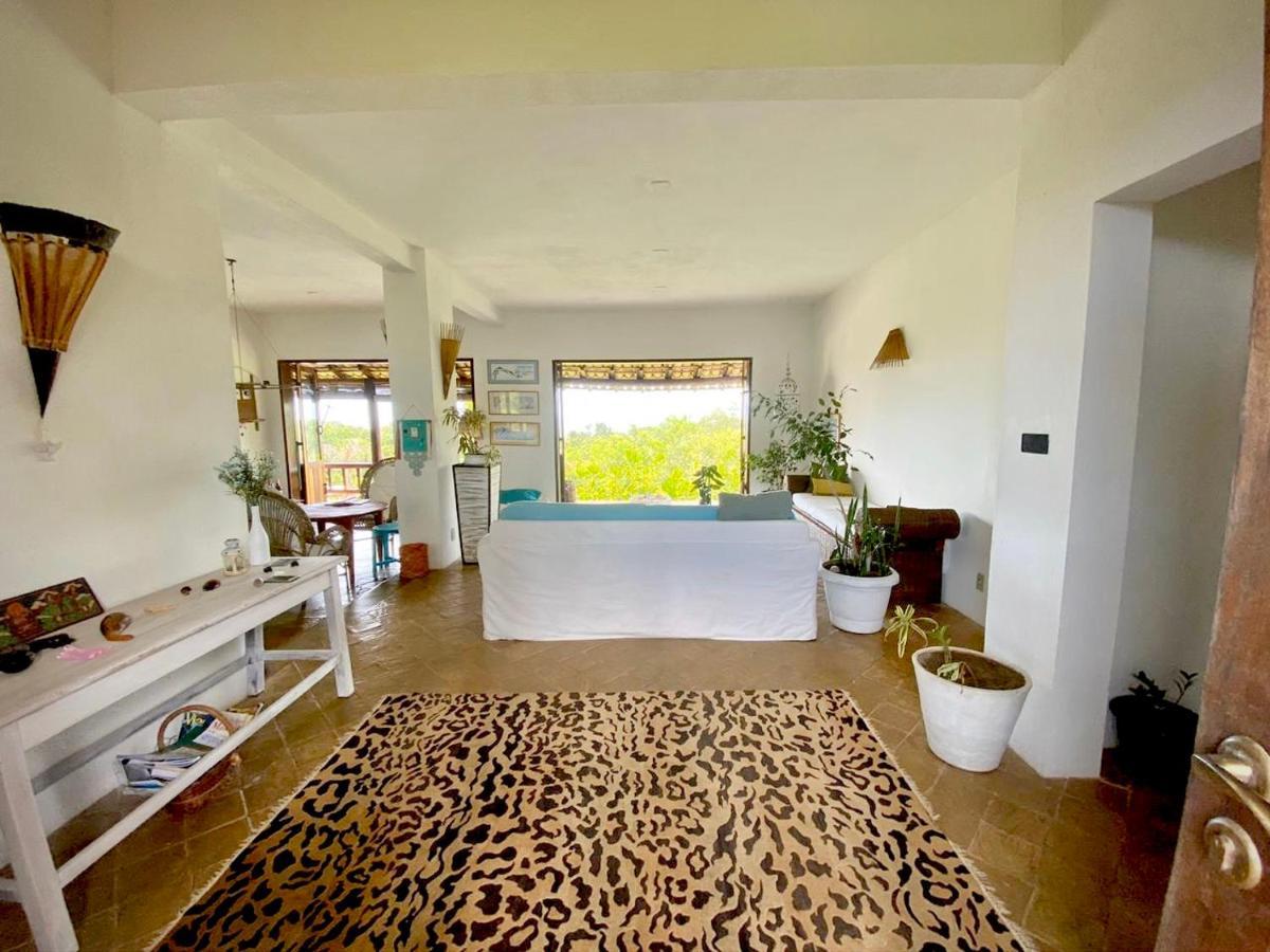 Espelho Bahia Blue House Bed & Breakfast Praia do Espelho Bagian luar foto