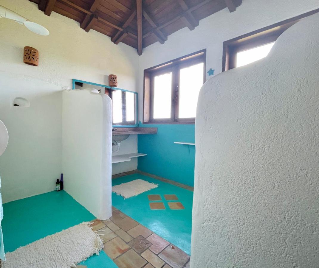 Espelho Bahia Blue House Bed & Breakfast Praia do Espelho Bagian luar foto